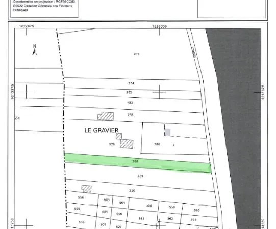 Terrain 1175 m²