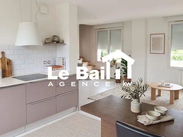 Beau Duplex avec 3 chambres DPE C + 2 parking (faibles charges)