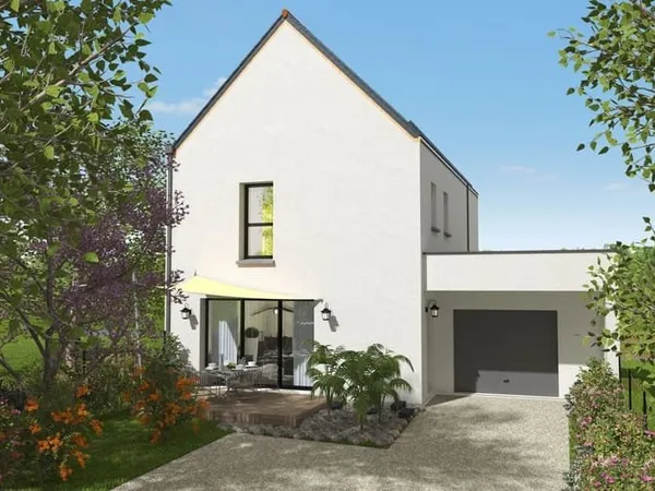Projet de construction d'une maison 92 m² avec terrain à BOURGBARRE (35)