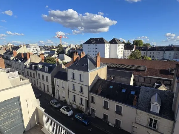 Location T2 Tours Prébendes 54,77 m2 au dernier étage avec