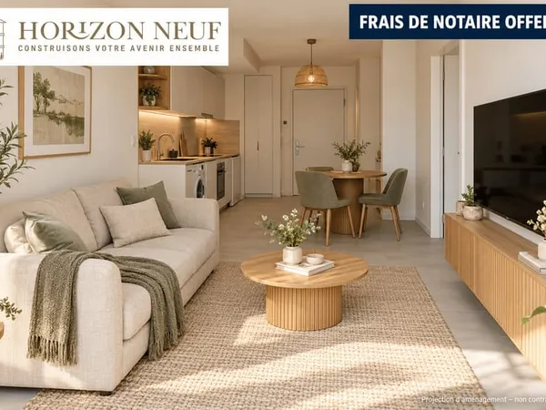Appartement 2 pièces 40 m²