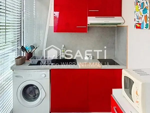 Appartement meublé 30 m² proche commodités