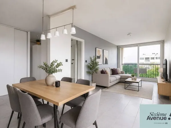 Appartement 3 pièces 59 m²