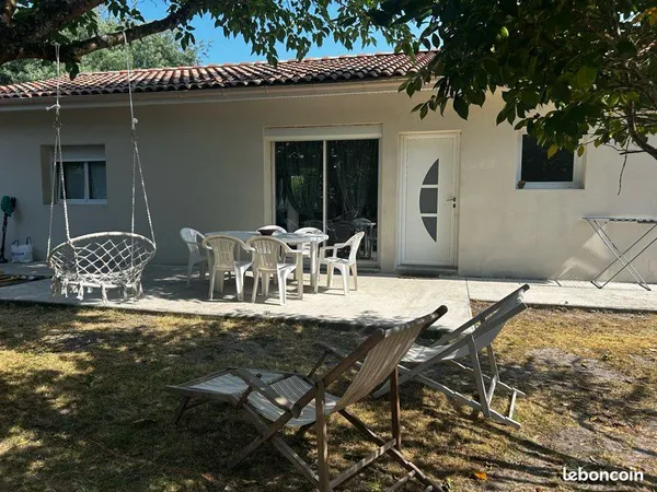 Maison meublée avec jardin