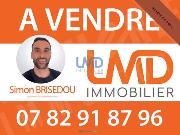 Terrain constructible 1220 m²