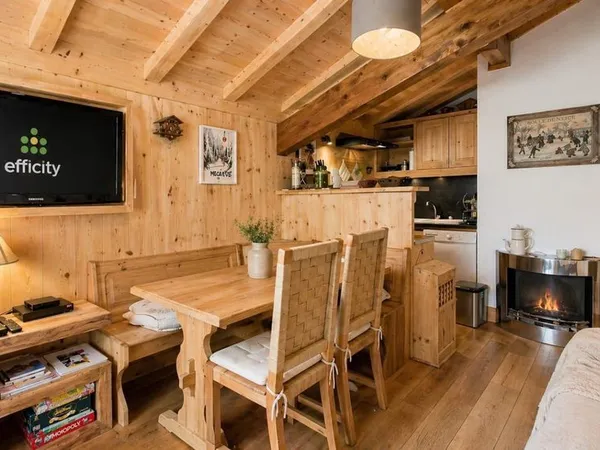 MEGÈVE ? Charmant appartement 40 m² avec vue sur le Jaillet