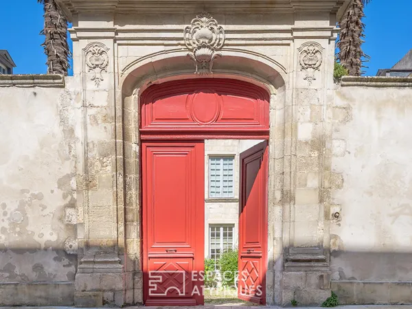 Appartement en hotel particulier à l'adresse prestigieuse