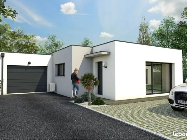 Projet de construction d'une maison 108.39 m² avec terrain à PIRIAC-SUR-MER (44)