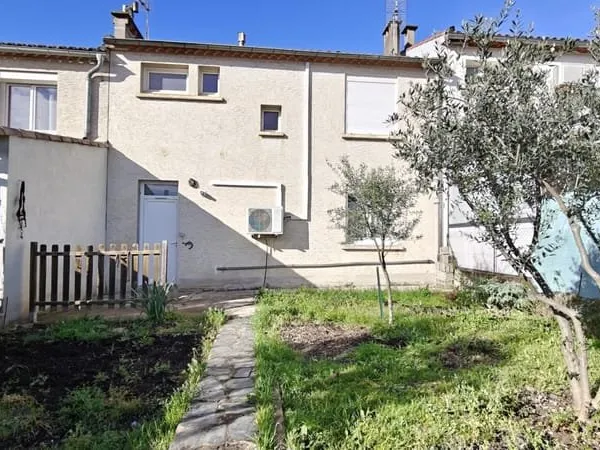 Quartier de LIMOUX - Maison T4 - Garage et jardin