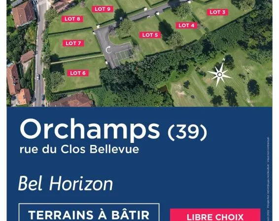 Terrain en lotissement 596 m²