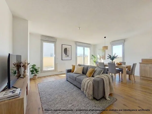 Duplex 5 pièces 94 m²
