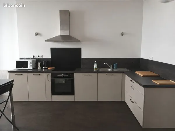 Bel appartement F3 meublé, colocation possible