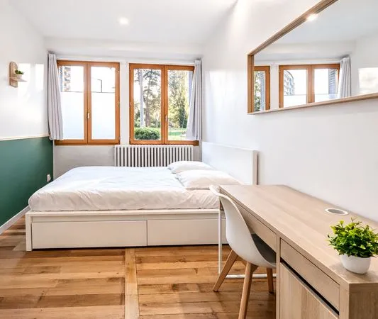 Location grande chambre refaite à neuf à l'Ile Verte