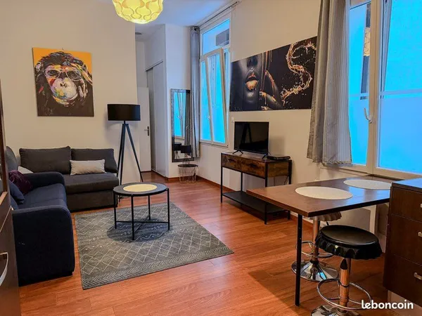 🏡 Studio meublé à Port-Vendres - Location Bail Mobilité - 650 charges comprises