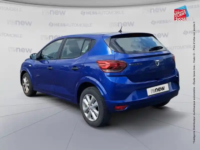 Dacia Sandero 1.0 eco-g 100ch essentiel -22 — photo 8
