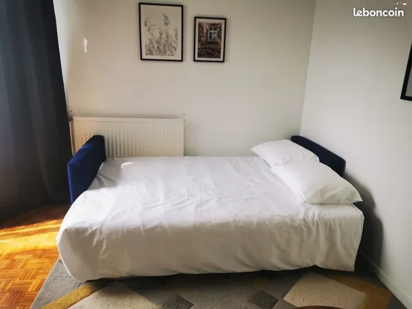 Superbe chambre studio dans une coloc pour 1 ou 2p