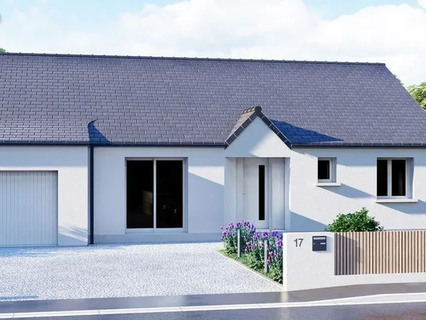 Projet de construction d'une maison 86 m² avec terrain à LES VEYS (50)