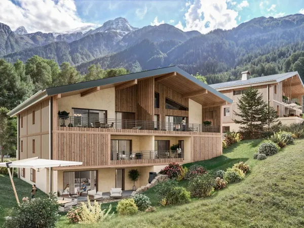 Appartement T5 dans chalet neuf de standing aux Houches
