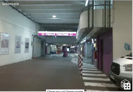 Loue beau parking dans espace privatif parking pigalle theatres paris 9eme