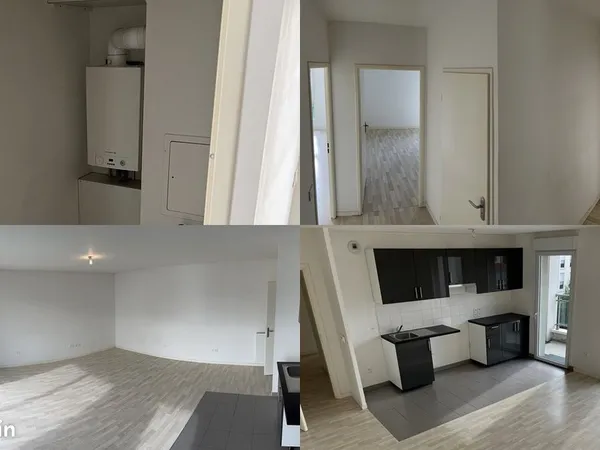 3 piéces, 61 m2, balcon Sud 6,53, place de parking