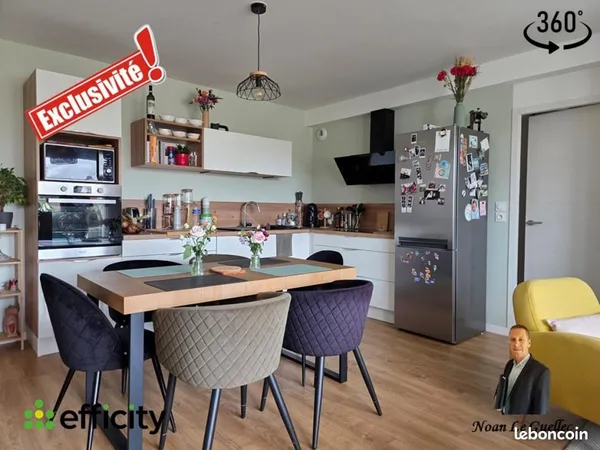 Appartement 3 pièces 64 m²