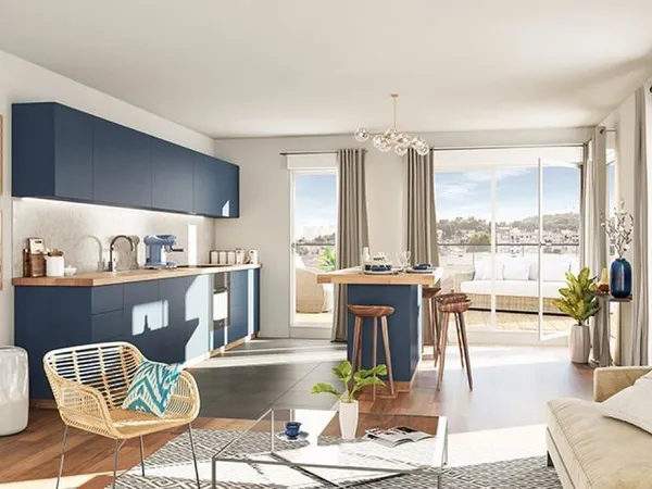 4 PIÈCES de 92m² + LOGGIA + PKG(s)