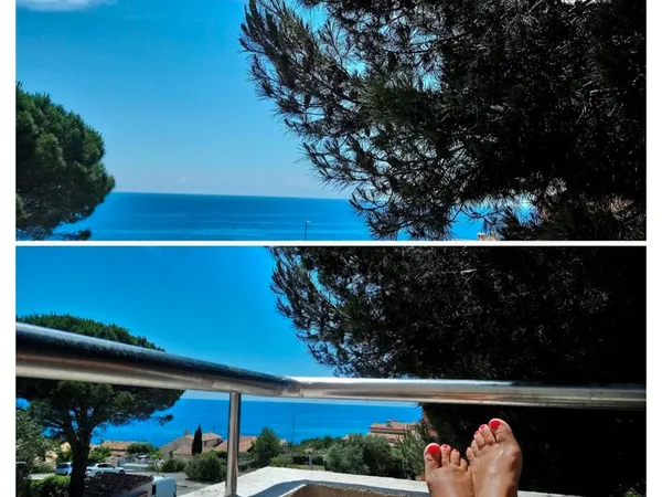 Villa magnifique vue mer à 200m d'une plagette