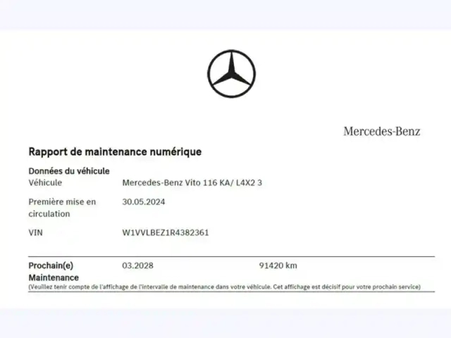 Mercedes Vito 116 cdi fourgon long l2 163ch — photo 70