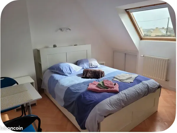 Chambre meublée à Ploudalmézeau (29)