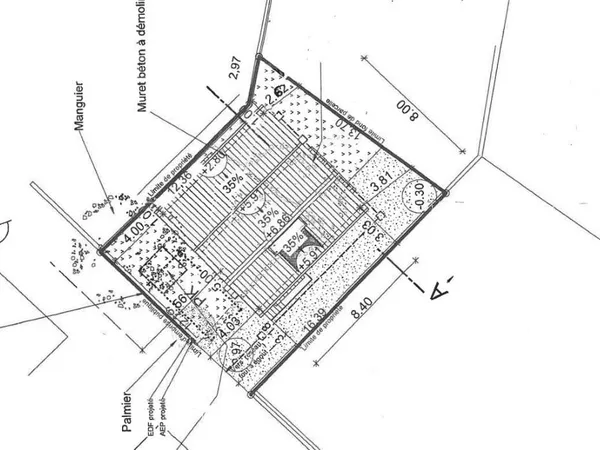 Terrain 160 m²