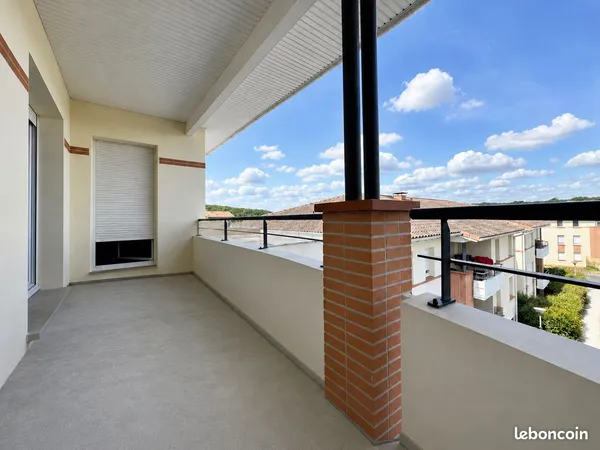 Appartement T2 avec terrasse et un parking en sous sol