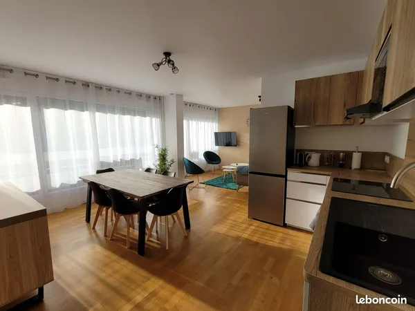 Colocation 4 chambres 93m²