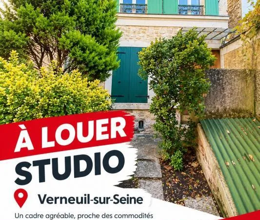 Appartement à louer F1 - 24m² - Verneuil-sur-Seine