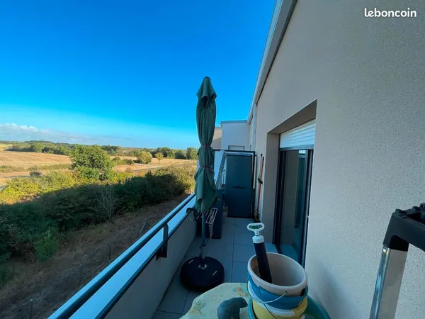 Appartement T3 63m2 neuf avec terrasse