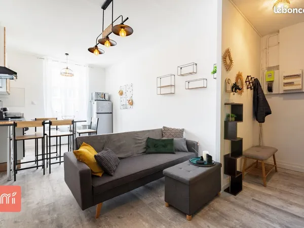 À louer - Appartement meublé - 37,11 m2 - Saint-Étienne (42000)
