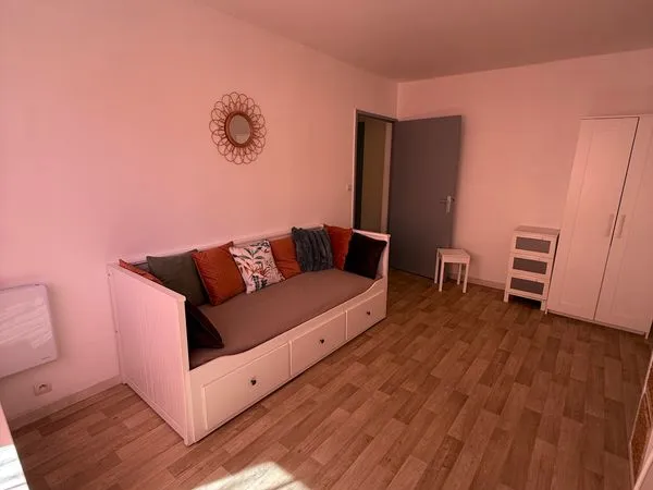 T1 meuble de 29m2, sect. Jamin/jaures, parking, 595 charges comprises