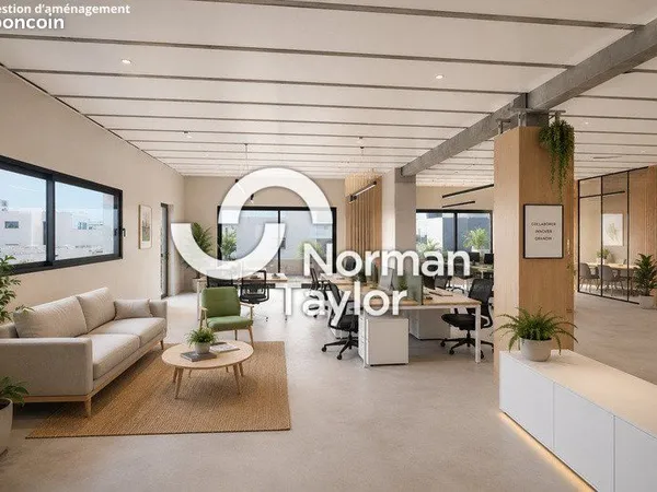 Bureaux 100 m²
