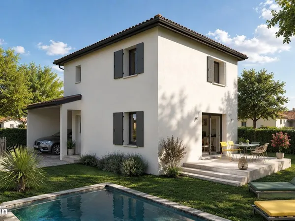 🏡 Maison neuve - 3 chambres - Camaret sur Aigues (84850) - Jardin 345 m² - RE2020