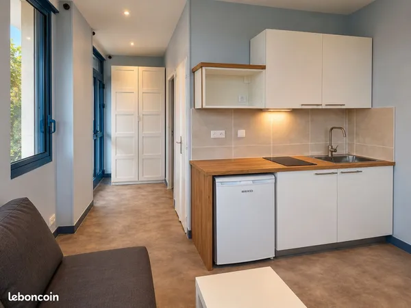 Appartement 1 pièces 18 m² proche centre ville/université