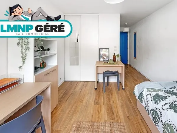 Studio étudiant - LMNP 100 % géré - idéal investisseur