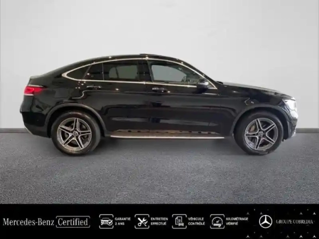 Mercedes Glc coupé 300 de 194+122ch amg line 4matic 9g-tronic — photo 4