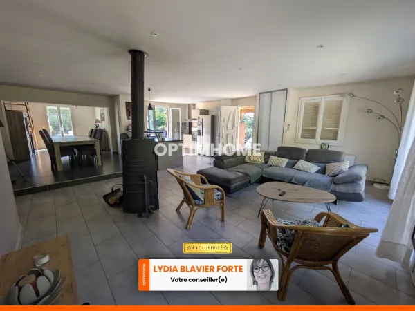 AUREIL(87220) - MAISON DE PLAIN-PIED DE 128 m² AVEC ÉTANG ET TERRAIN DE 3 040 m²