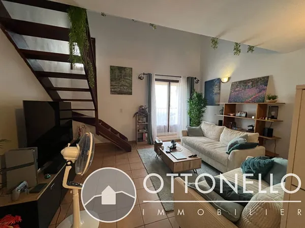 Appartement 2 pièce(s) en duplex 52,35 m2