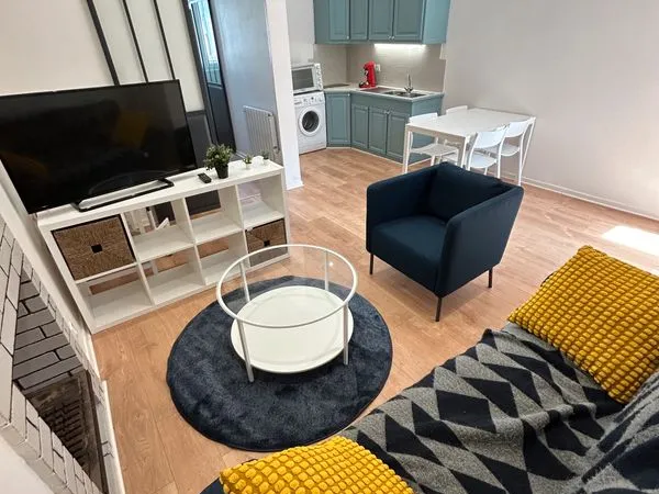 Appartement meublé 2 pièces quartier des halles