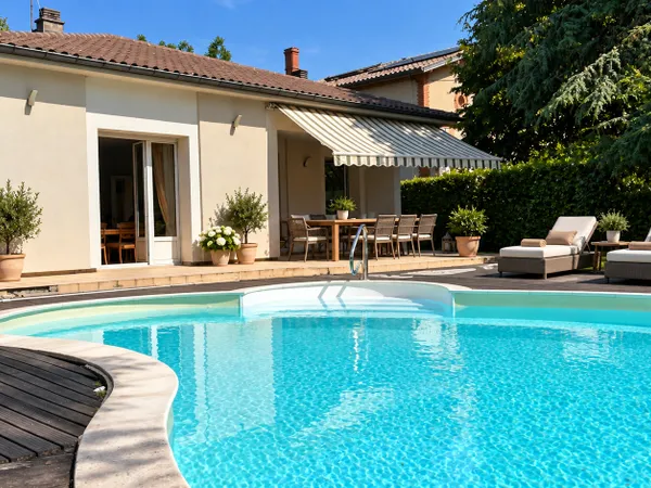 Maison Beausoleil avec pisicine