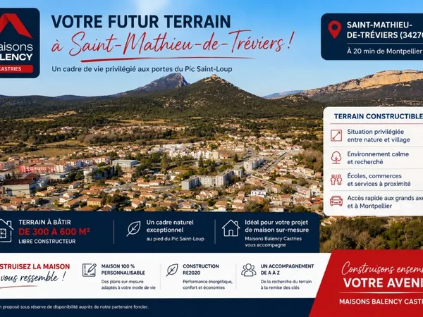 Terrain 200 m²