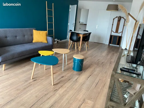 Loue appartement 70 m2 la hotoie
