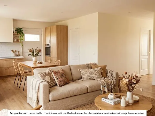 Maison 3 pièces 60 m²