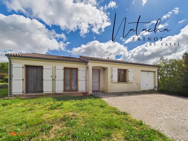 Maison individuelle plain-pied 3 chambres, garage et jardin - Secteur proche centre-ville Fronton