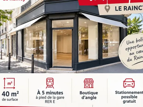 Local commercial 40 m²